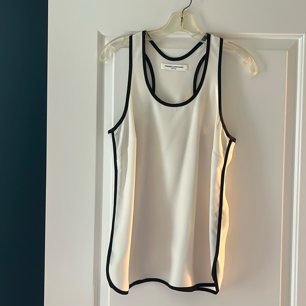 White Silk Top